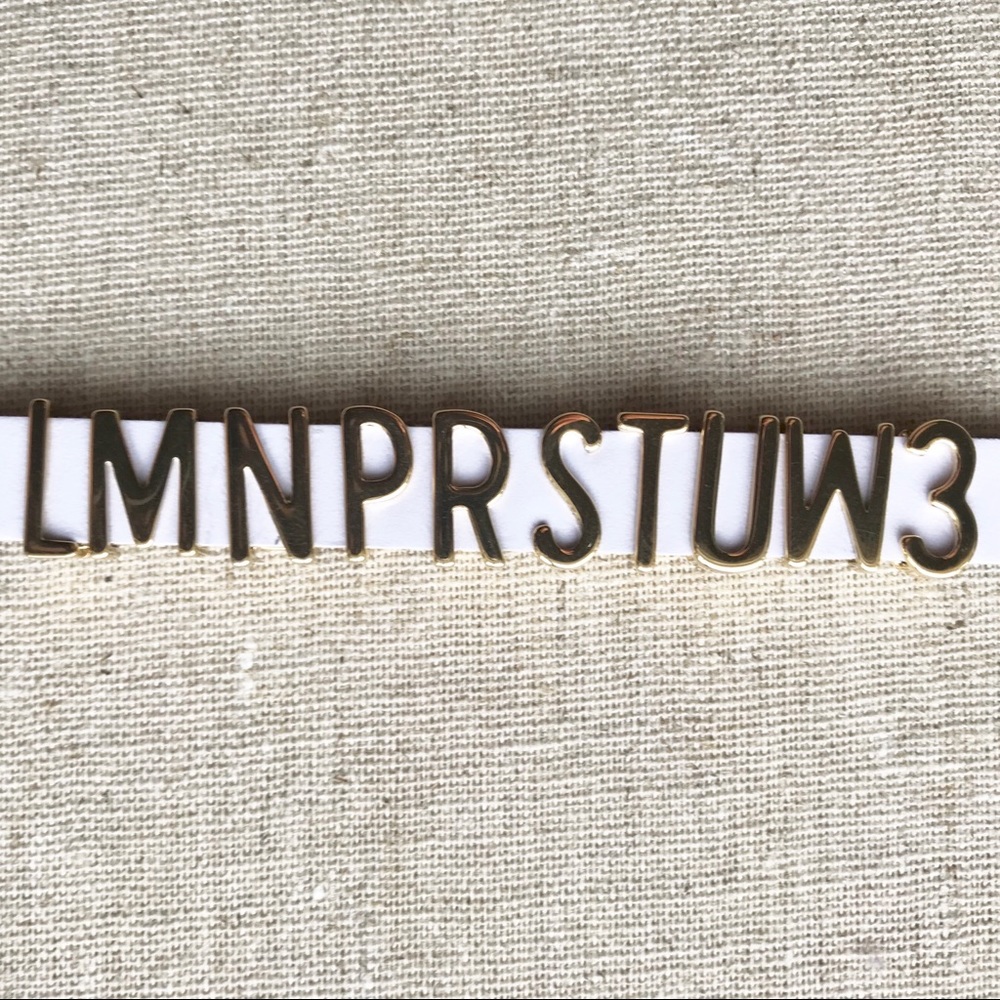 KEEP Collective Letter Charms Lot